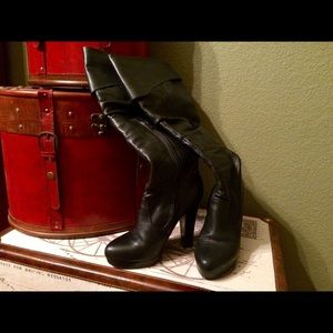 Jessica Simpson Knee High Leather Boots